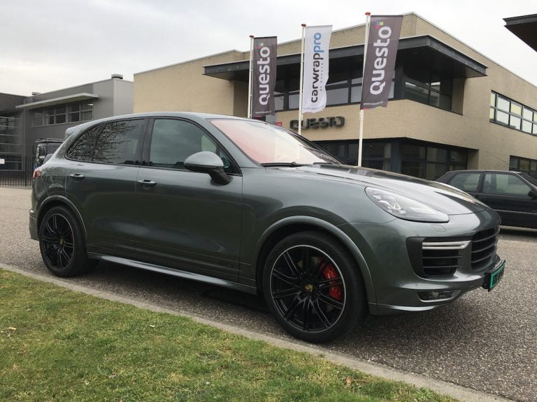 Wrap Porsche Cayenne GTS carwrappro.nl