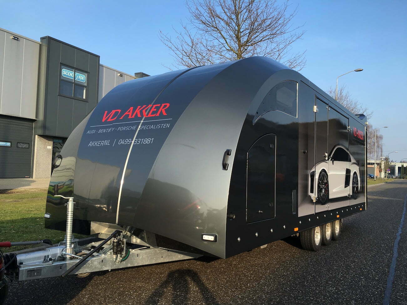 Aanhanger wrapping Eindhoven