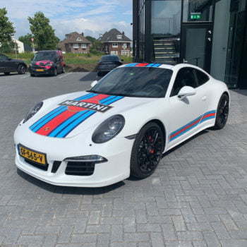 Wrap Porsche 911 Martini
